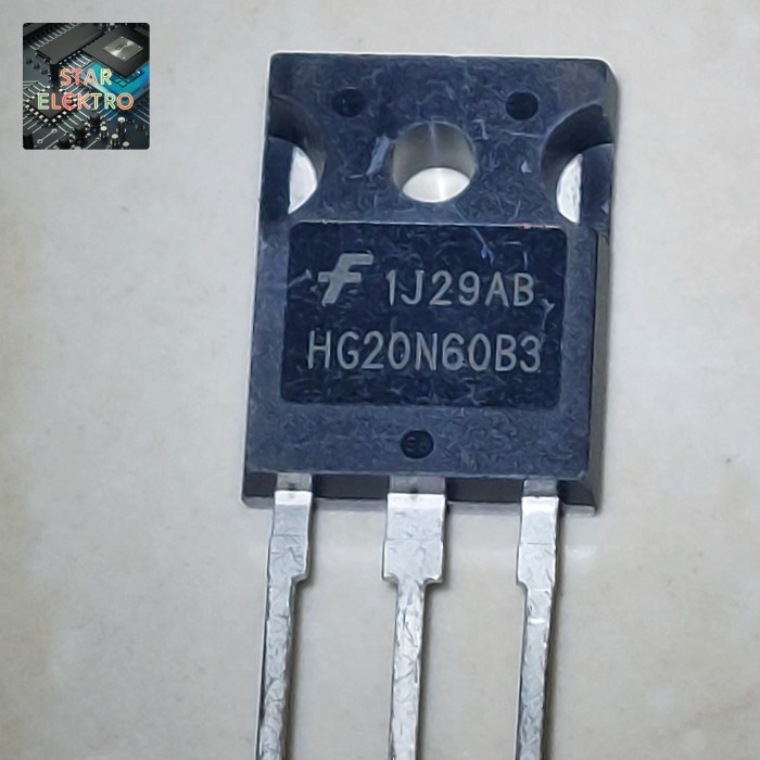 HG20N60B3 HGTG20N60B3 20N60 20N60B3D Fairchild IGBT 40A 600V UFS To-247