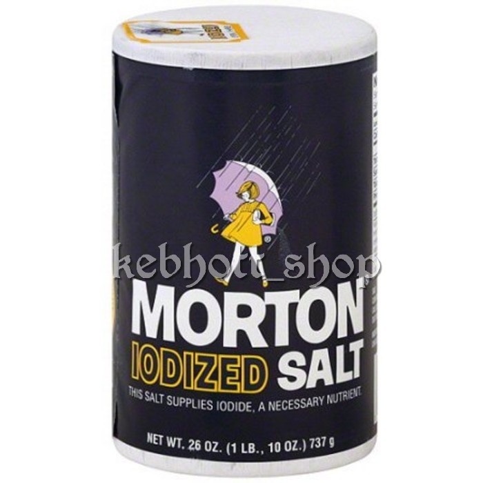 

New Produk Termurah Garam import morton iodized salt original 737 gr