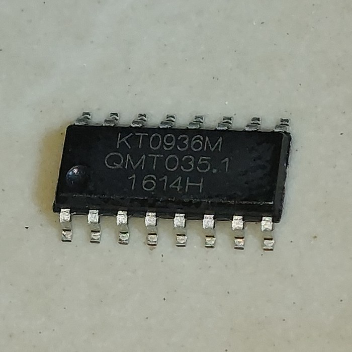 KT0936M SMD KT0936 KT 0936M Maxim Radio Tuner IC Sop-16 KTO936M KTO936