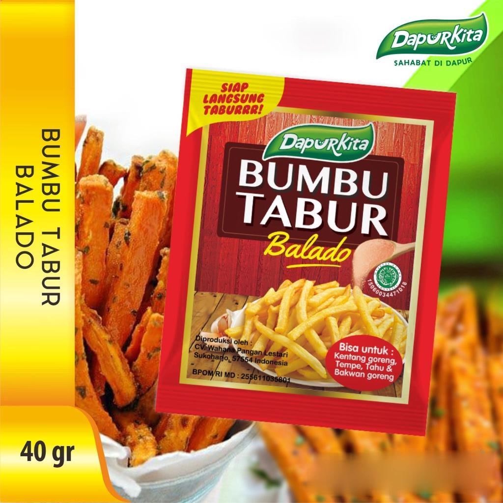 

BUMBU TABUR BALADO Dapurkita 40 gr