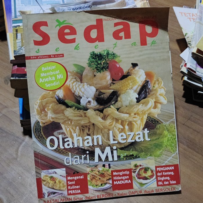 majalah sedap edisi 3 2003