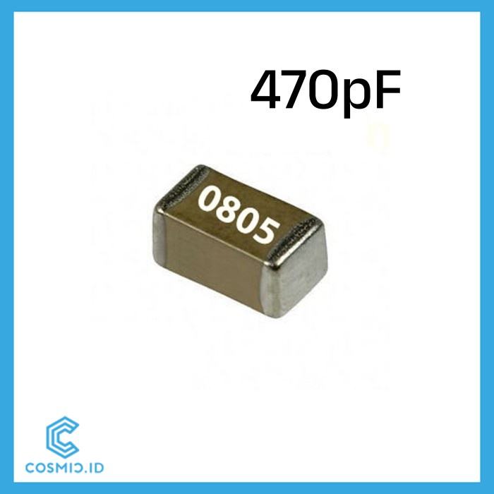 Capacitor 0805 470pf 470 pf Picofarad Kapasitor SMD SMT