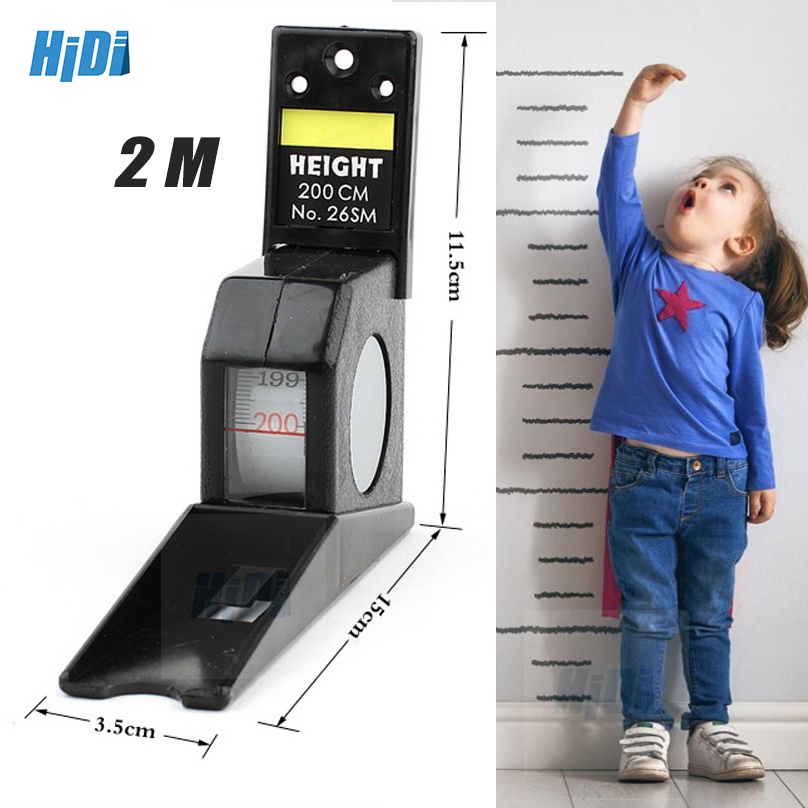 (COD) 2M Pengukur tinggi badan anak alat ukur tinggi badan alat pengukur tinggi badan ukuran tinggi badan meteran tinggi badan pengukuran tinggi badan Stature Meter / Statur / Meteran / Pengukur Tinggi Badan