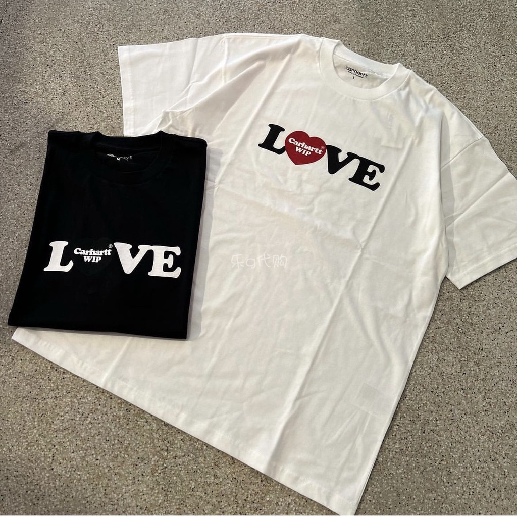 Carhartt WIP Love T-Shirt Love monogram print short sleeves spring/summer 032179