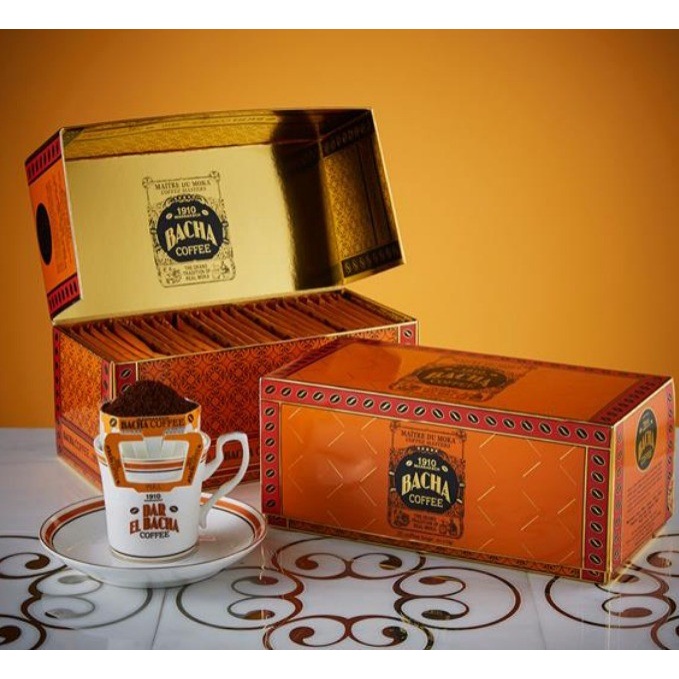 

Bacha coffee - Assorted Coffee Bags Gift Box 25 bag x 12g per box