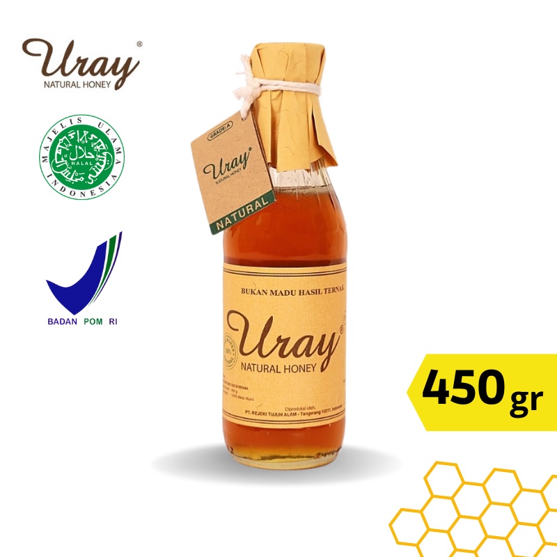 

Madu Uray - Natural Honey 450gr (330 ml)