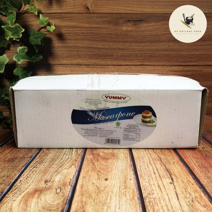 

Mascarpone Cheese 2KG - Yummy Brand