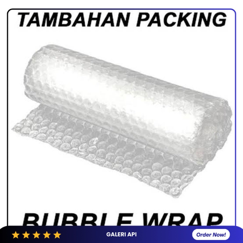 

Bubble Wrap Extra Packing Aman Extra Safe Tambahan Packing