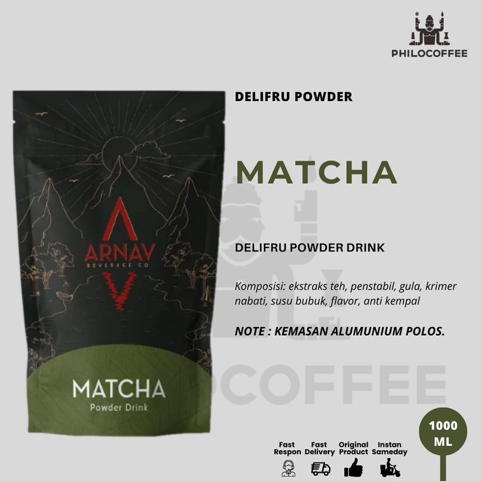 

Arnav Powder Matcha 1 Kg | Bubuk Minuman Matcha Premium