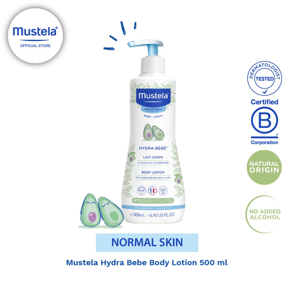 Mustela Mustela Hydrabebe Body Lotion 500ml