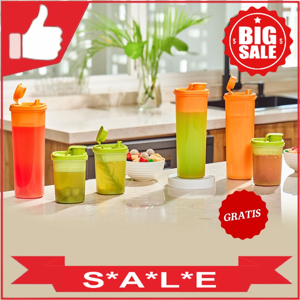 Tupperware Ezy Pour 2set free 1set Tupperware original