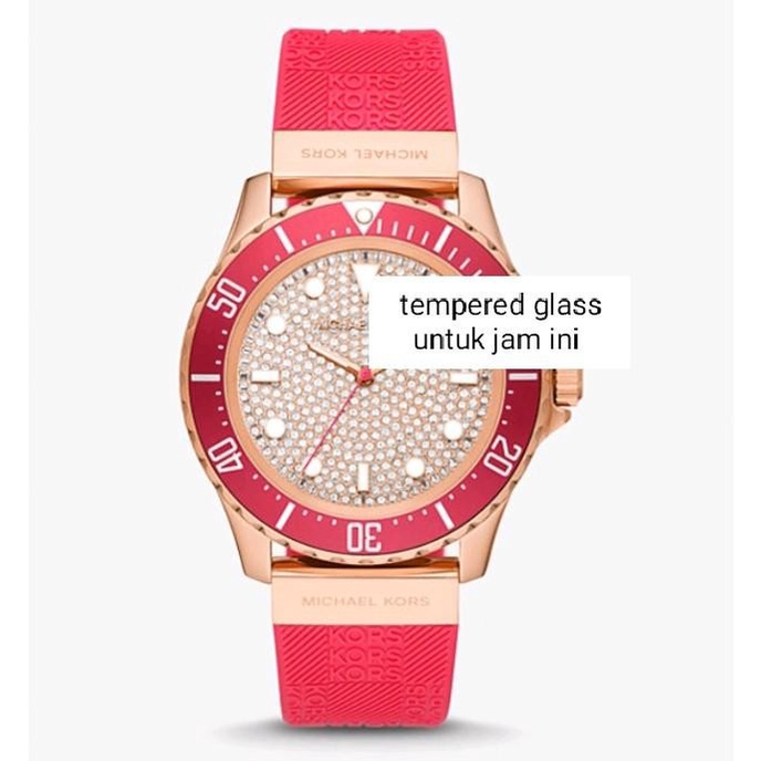 TG tempered glass for MICHAEL KORS MK7359 anti gores jam tangan pelindung layar screen protector wat