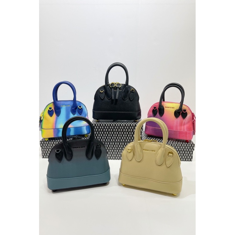 TR53EL Tas Wanita Import Harmonee Bowling Bag - CK 1440#