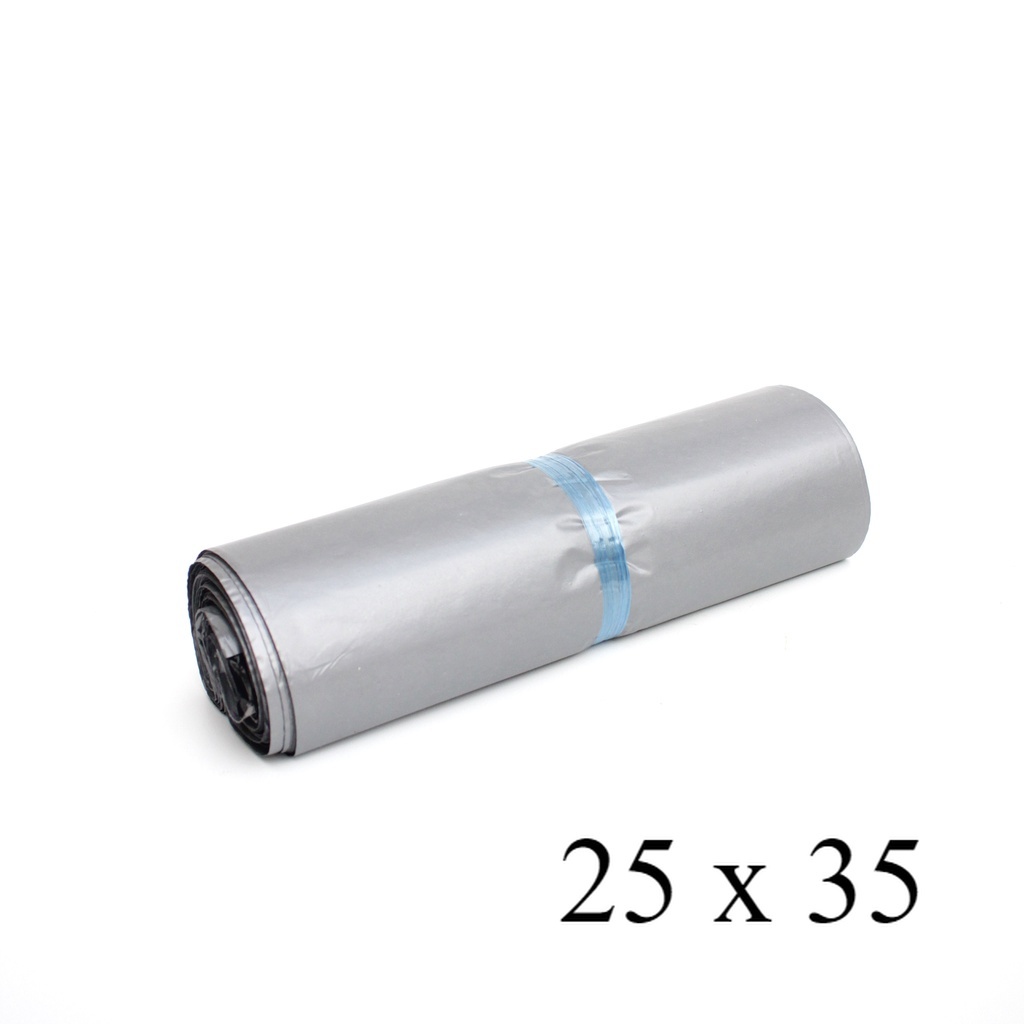 

Plastik Polymailer Silver 25 x 35 cm packaging Kantong Amplop isi 100 pcs - Master Pack Indonesia Bogor