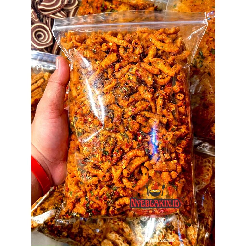 

KERIPIK USUS CRISPY JAWARA 1kg Pedas Jeruk/Cikruh/Original Premium Viral Bandung Termurah 1000gr Krispi _ _NYEBLAKIN.ID