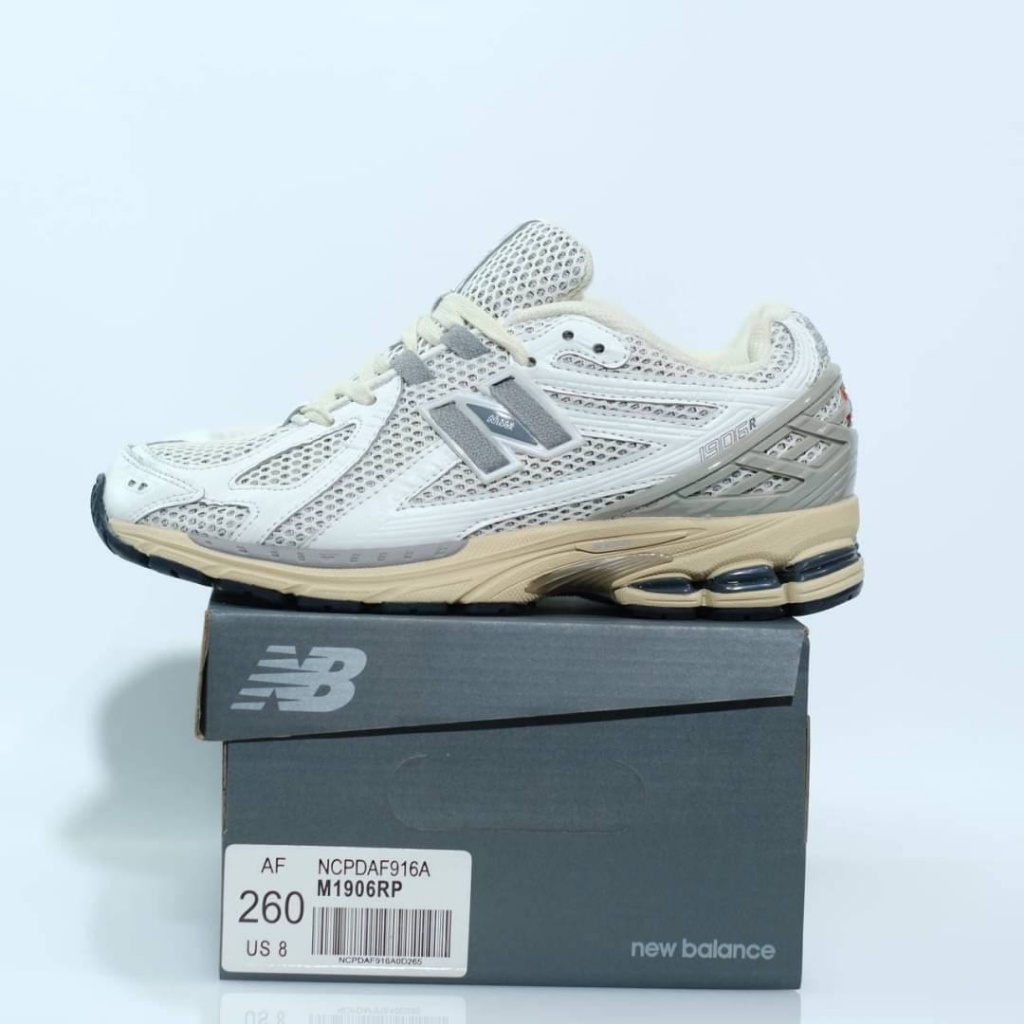 New Balance 1906r White Grey Original 100% BNIB | Original Guarantee | Sneakers Pria | Sneaker Wanit