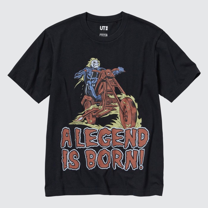 UNIQLO UT Disney Lengan Pendek (Marvel) 467866 Uniseks