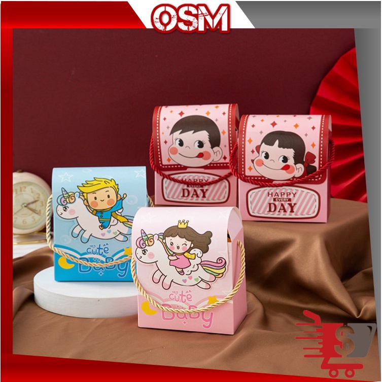 

OSM - 6036 Paper Bag Ulang Tahun Anak / Goodie Bag Ulang Tahun / Tas Bingkisan Birthday / Goodie Bag Karakter Kartun Lucu