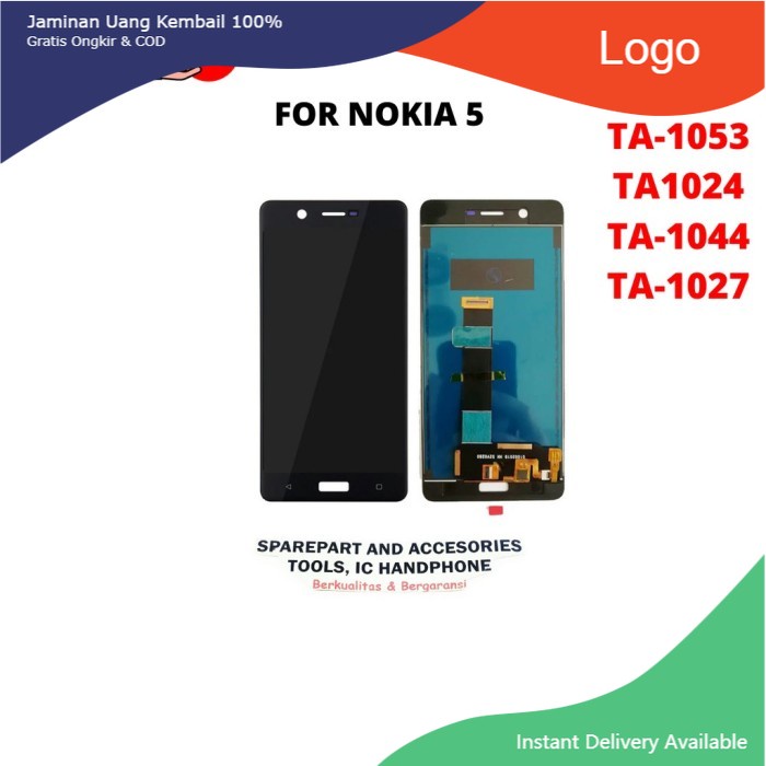 Lcd Nokia 5 TA-1053 TA-1024 TA-1044 TA-1027 TA-1008 TA-1030