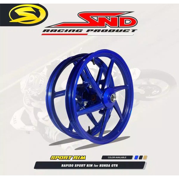 ready velg rapido Supra GTR 160 185 snd Original