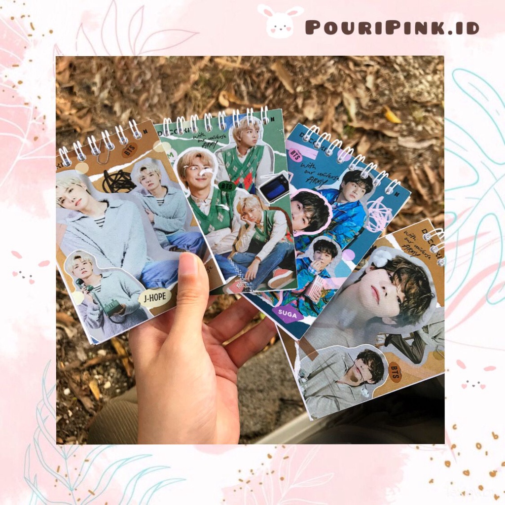 

Notebook Mini Spiral BTS Art Aesthetic Buku Tulis Kecil Kpop Army Catatan Memo Stationery Note Book Korea Alat Tulis Sekolah Anak Atk Mtp Banjar Martapura PouriPink.id