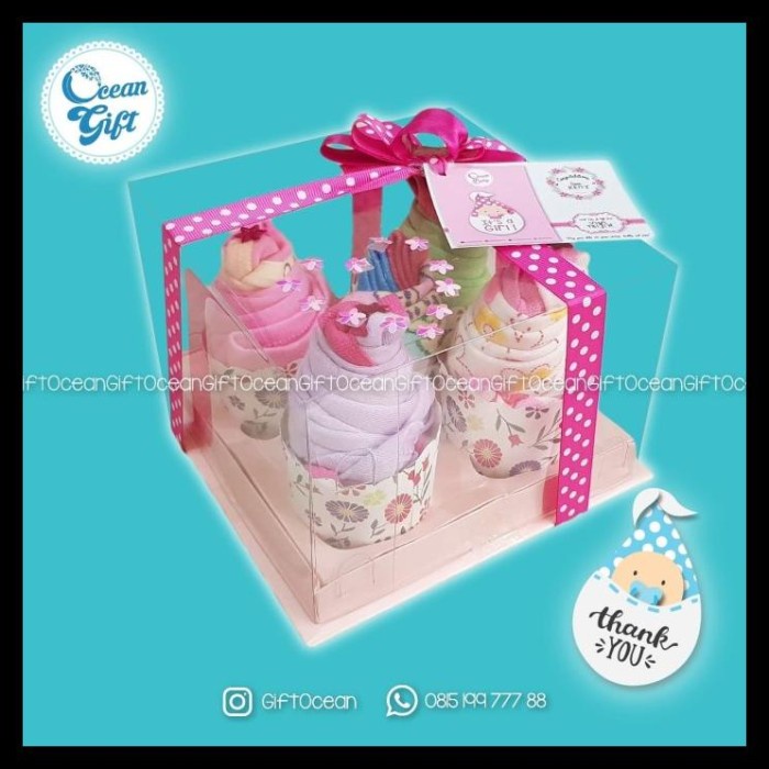 

Barang Terkini /// Stock Plaing Baru Parcel Bayi unik/Baby Cupcake