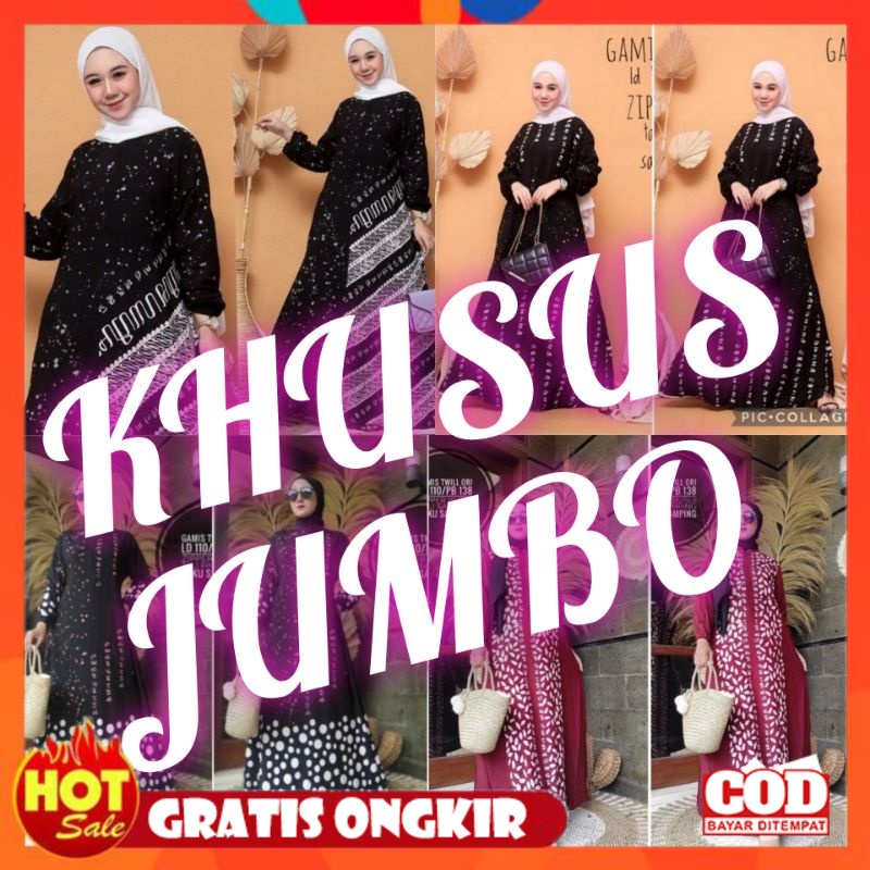 KAIN ADEM HALUS TEBAL / GAMIS TWILL RAYON JUMBO LD 120 KAIN ADEM DAN TEBAL BUSUI FLOY RESLETING DEPA