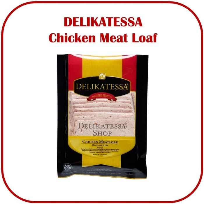 

Chicken Meat Loaf Sliced Ham Maling Ayam Halal