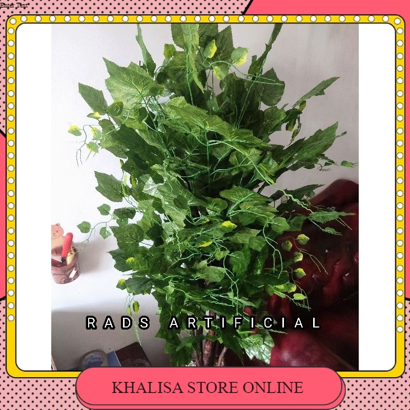 PROMO Pohon Hias Anggur artificial / Pohon hias anggur sudut ruang tamu pojok besar