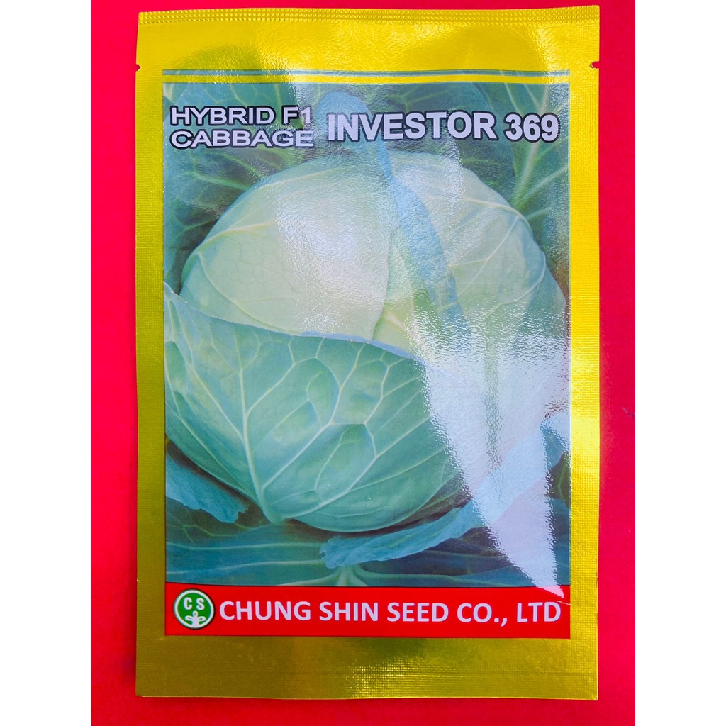 Benih Kubis kol INVESTOR 369 isi 25gr dari Chung Shin Seed