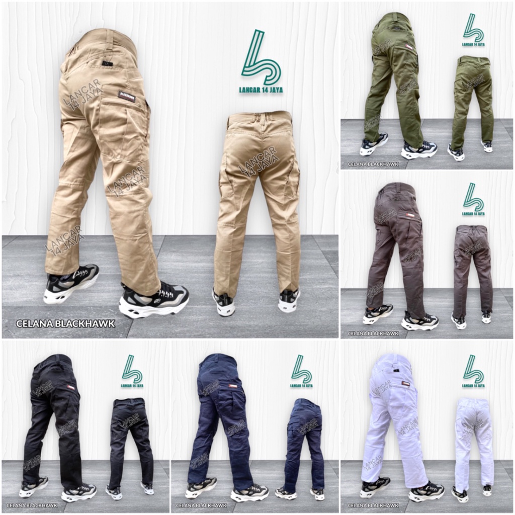 Celana Blackhawk / Celana Tactical Lapangan Blackhawk Outdoor Orii bahan Drill tebal / celana tactic