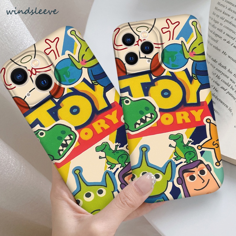 Toy Story Three Eyy Boy Case Case Case Hard Case Cocok untuk iPhone 13 IPhone 11Pro 7Plus-Win