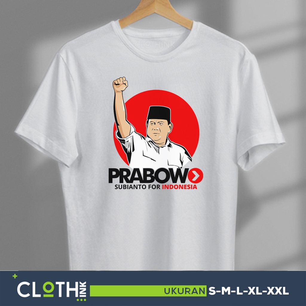kaos Politik Prabowo For Indonesia Premium