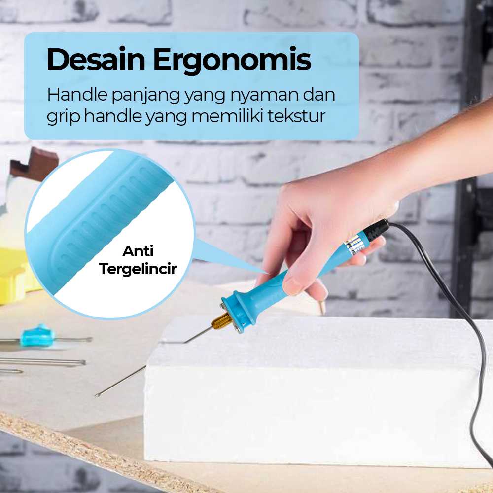 

Pemotong Styrofoam Gabus Polystyrene Cutting Machine 10cm 30W - Taffware