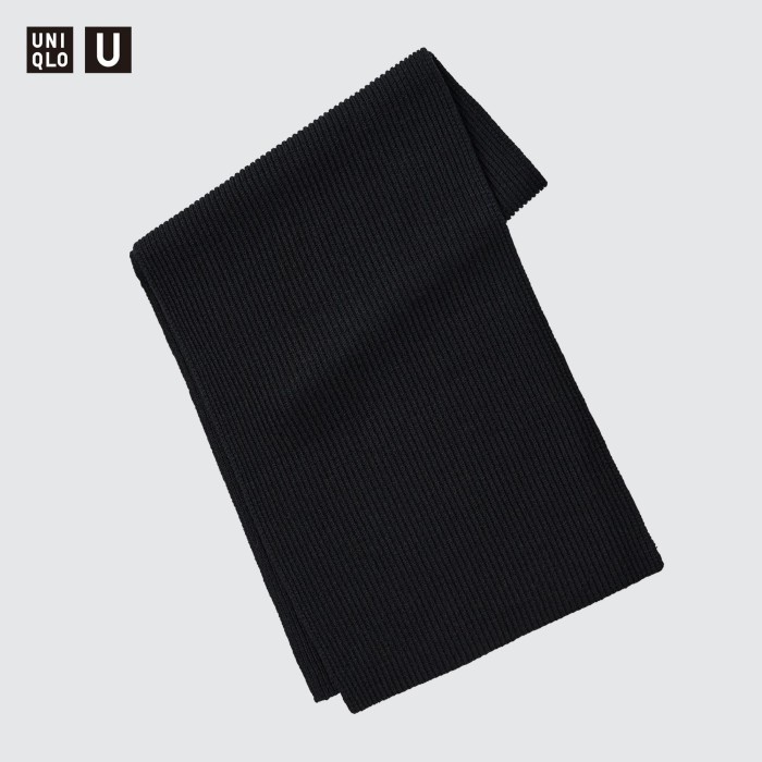 UNIQLO Syal Tebal 462675 - 09 BLACK