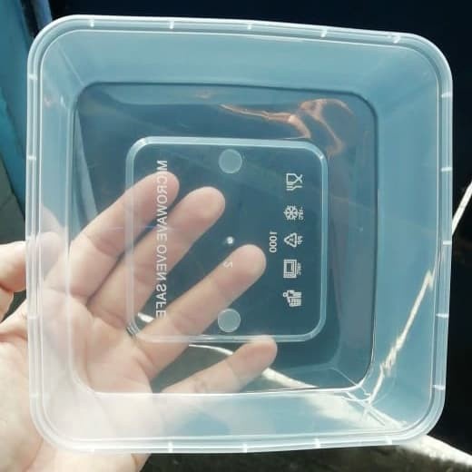 KOTAK MAKAN 1000ML THINWALL AECO  ISI 25PCS