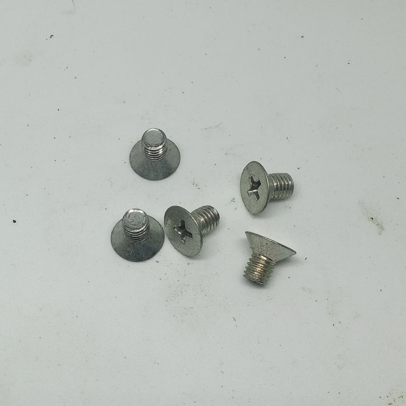 baut flange M5 pendek payung baut kunci 8 pendek topi obeng