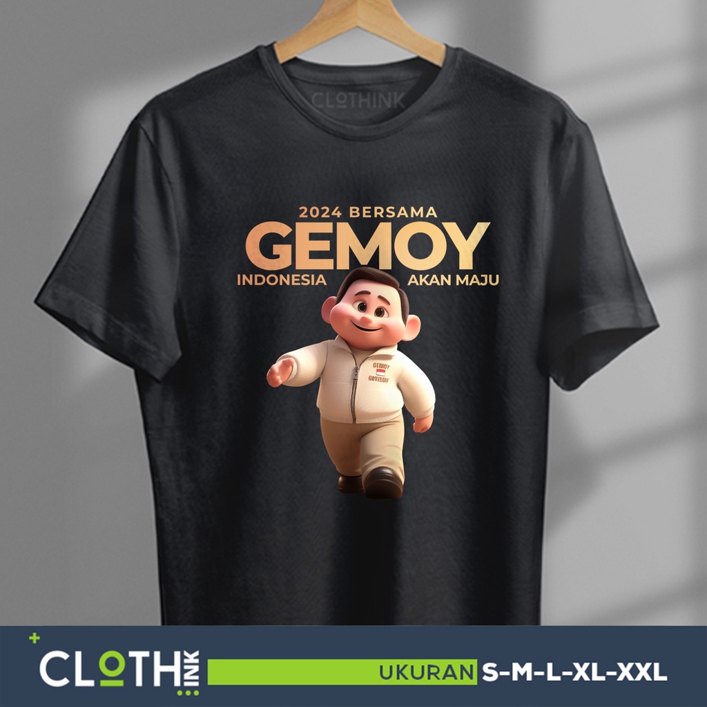 kaos prabowo gemoy kaos politik prabowo lucu