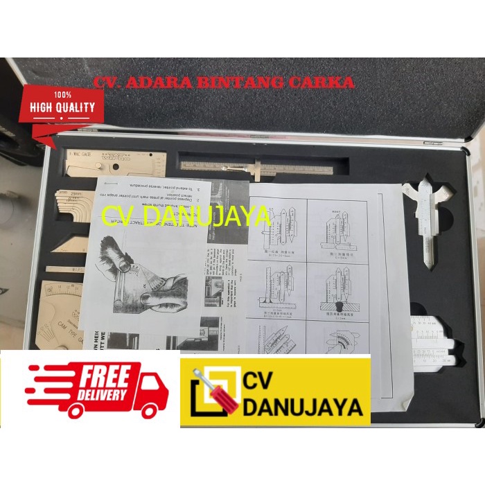 Welding Gauge Set QY042 - wipro