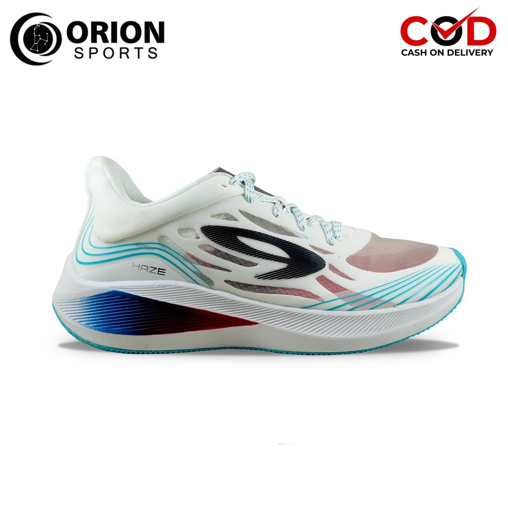 SEPATU RUNNING 910 - HAZE VISION 1.0 PUTIH /BIRU MUDA