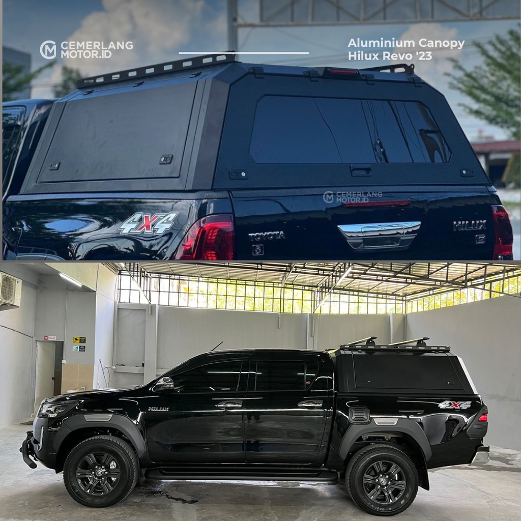 CANOPY ALUMINIUM Hilux Revo Double Cabin 2016 - NOW
