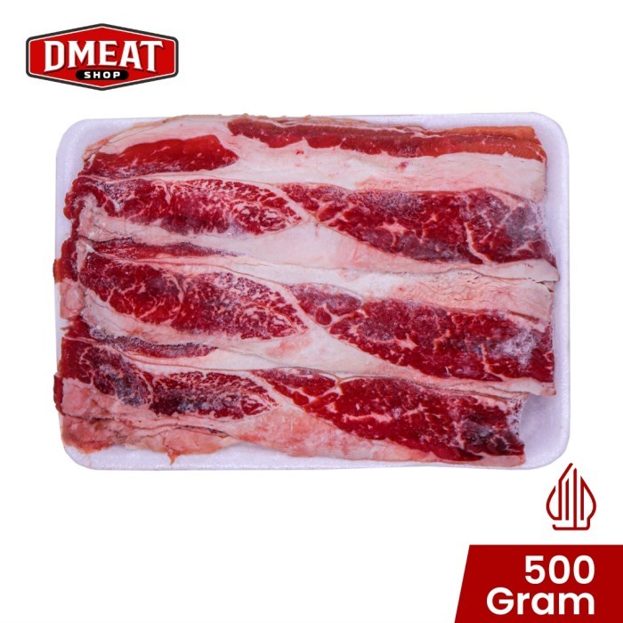 

Daging Sapi Slice Beef US Shortplate Slice Yoshinoya Sukiyaki 500gr