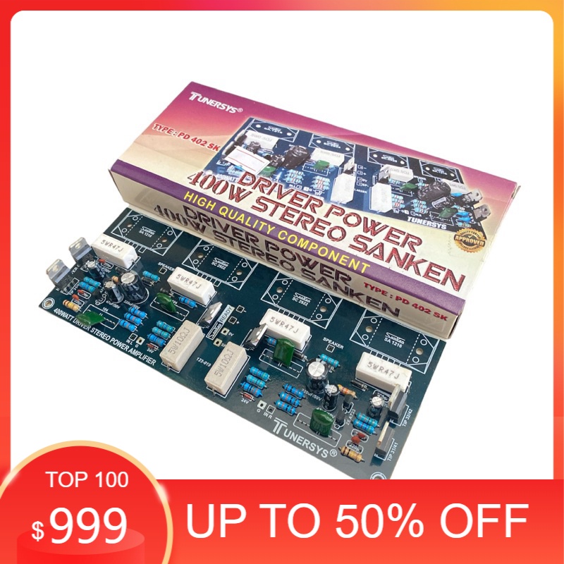 PROMO Kit Driver Safari Sanken 400W Stereo Tunersys