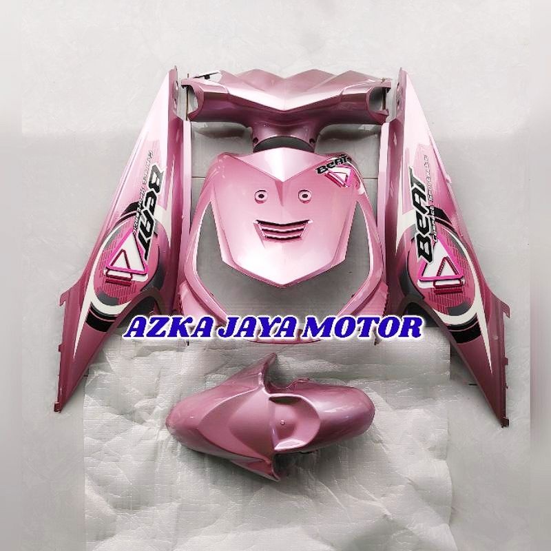 Body halus beat Karbu lama pink + Striping Beat pink 2009 By RM Motor