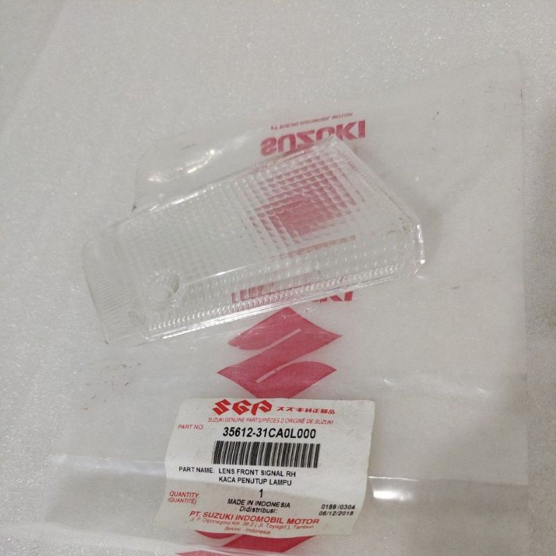 COD Mika kaca Reting ritting Sein Sen Depan Kanan Suzuki Tornado Original 35612-31CA0L000 ASLI - ADA