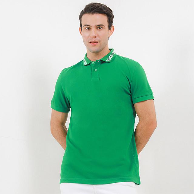 Hush Puppies Kaos Polo Pria Piko Green