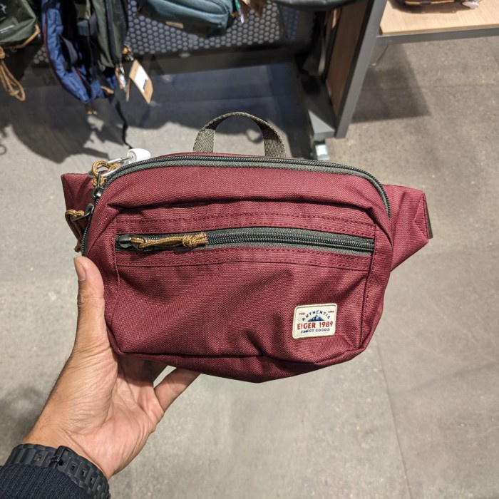 EIGER TAS PINGGANG GRAPNEL WAIST BAG 1A 2L - RED