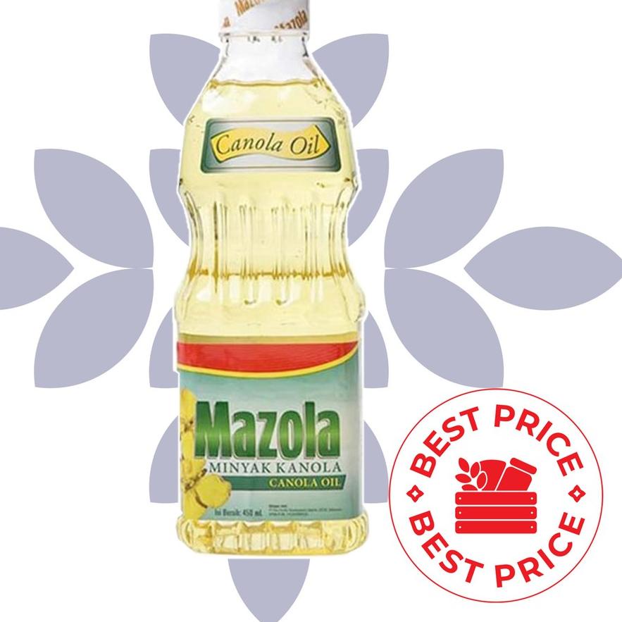 

COD MAZOLA - CANOLA OIL (MINYAK CANOLA) - 450 ML (LEMAK TAMBAHAN MPASI)