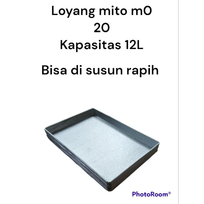 loyang kue oven listrik mo 20 kapasitas 12 liter bahan alumunium tebal anti lengket