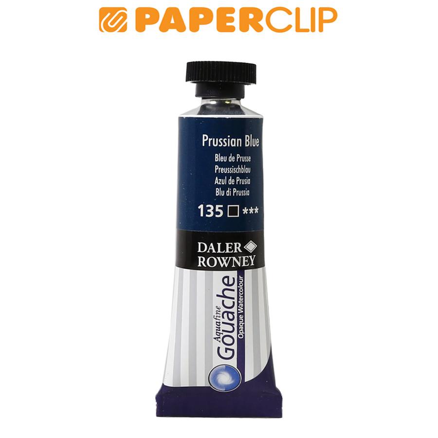 

WATERCOLOR GOUACHE DALER ROWNEY AQUAFINE 15ML 136015135 PRUSSIAN BLUE